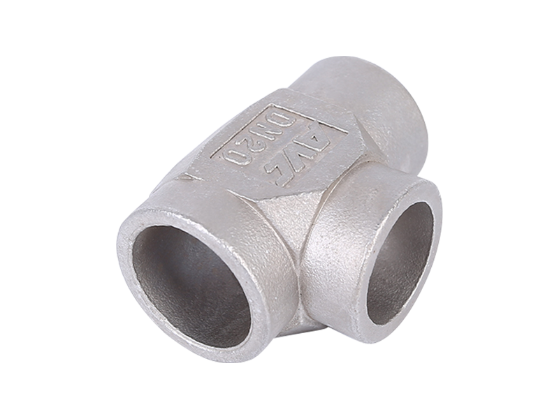 Edelstahl-Rohrverbindungsgussteile Equal Tee für Wassersysteme